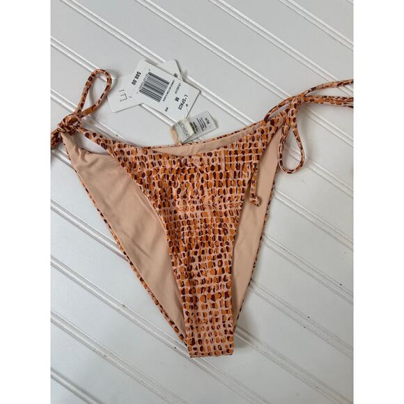 NWT L Space Rebel Striped Swim Top & Brittany Bikini Bottom Surf BUNDLE Size M - Picture 4 of 7